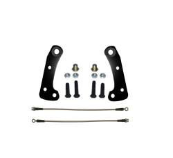 LEED Brakes - MaxGrip Lite 4 Piston Caliper Kit for GM AFX Body - Red Powder Coat - Image 3