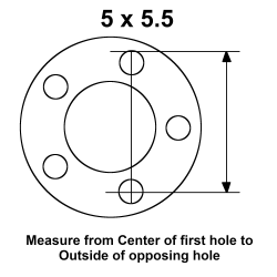 Rear Disc Brake Conversions by Axle Type - Ford 8 in & 9 in Small Bearing Axle - Wheel Bolt Pattern 5 x 5.5