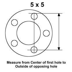 Rear Disc Brake Conversions by Axle Type - Ford 9 in Large Bearing Torino (New) Style Axle - Wheel Bolt Pattern 5 x 5