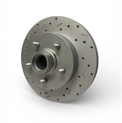 LEED Brakes - MaxGrip XDS Cross Drilled & Slotted Brake Rotor & Pad Kit - GM 2WD Truck - Light Duty OBS Truck - Image 4