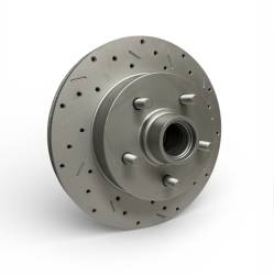 LEED Brakes - MaxGrip XDS Cross Drilled & Slotted Brake Rotor & Pad Kit - GM 2WD Truck - Light Duty OBS Truck - Image 5
