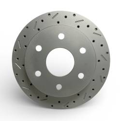 LEED Brakes - MaxGrip XDS Cross Drilled & Slotted Brake Rotor & Pad Kit - GM 4X4 Truck - Light Duty OBS Truck - Image 7