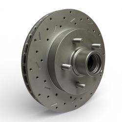 LEED Brakes - MaxGrip XDS Cross Drilled & Slotted Brake Rotor & Pad Kit - GM 2WD OBS Truck - Image 5