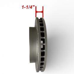 LEED Brakes - MaxGrip XDS Cross Drilled & Slotted Brake Rotor & Pad Kit - GM 4X4 Truck - OBS Truck - Image 2