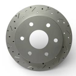 LEED Brakes - MaxGrip XDS Cross Drilled & Slotted Brake Rotor & Pad Kit - GM 4X4 Truck - OBS Truck - Image 6