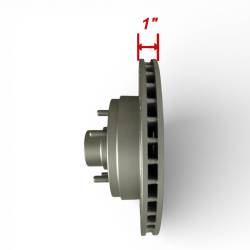 LEED Brakes - MaxGrip XDS Cross Drilled & Slotted Brake Rotor & Pad Kit - GM 2WD Truck Light Duty - Image 2