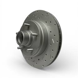 LEED Brakes - MaxGrip XDS Cross Drilled & Slotted Brake Rotor & Pad Kit - GM 2WD Truck Light Duty - Image 4