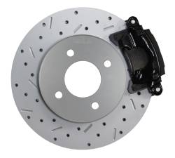 LEED Brakes - Rear Disc Brake Conversion Kit with 4-Lug MaxGrip XDS Rotors and Black Calipers for 1979–1986 Ford Mustang Fox Body 7.5 & 8.8 Axles - Image 3